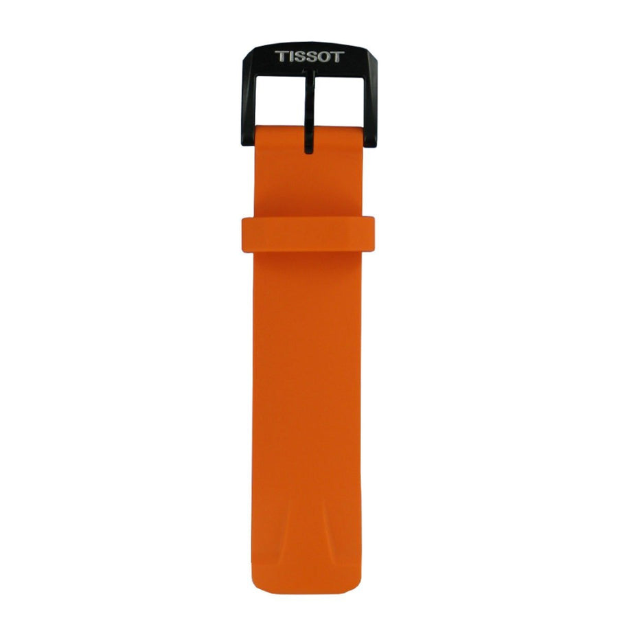 TISSOT T-RACE TOUCH ORANGE RUBBER BAND image