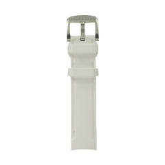 Genuine Tissot 19mm Quickster White Silicone Rubber Strap by