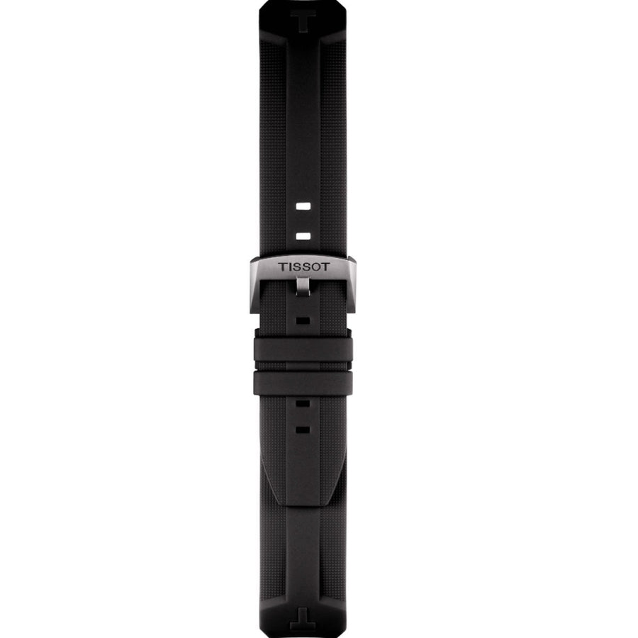 TISSOT T-TOUCH EXPERT SOLAR II BLACK RUBBER STRAP image