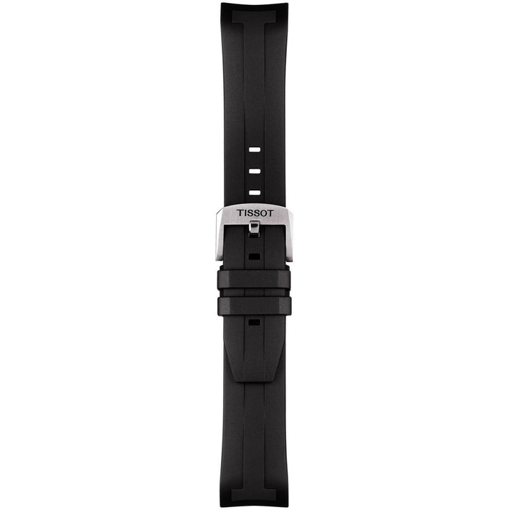 TISSOT SEASTAR 1000 CHRONOGRAPH 22MM BLACK RUBBER STRAP image