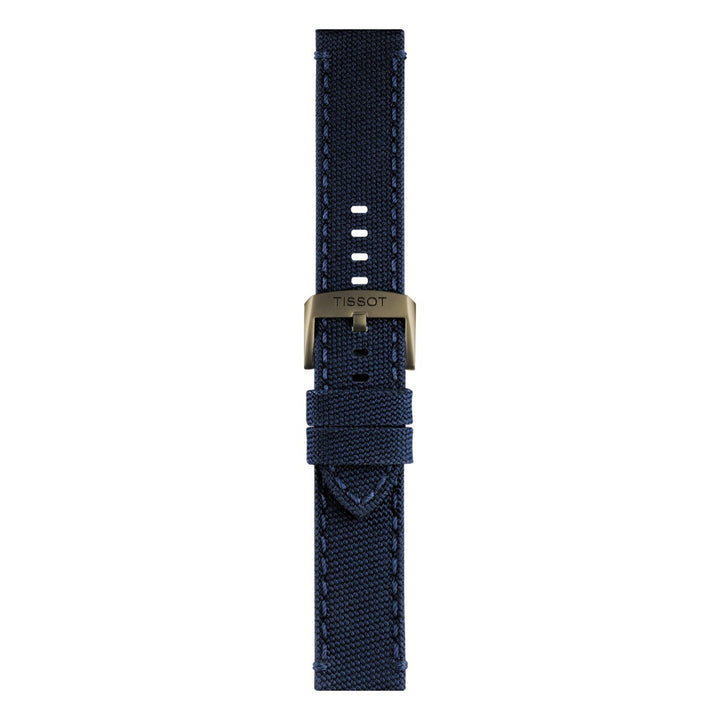 Tissot 22mm Chrono XL Blue Fabric Strap image