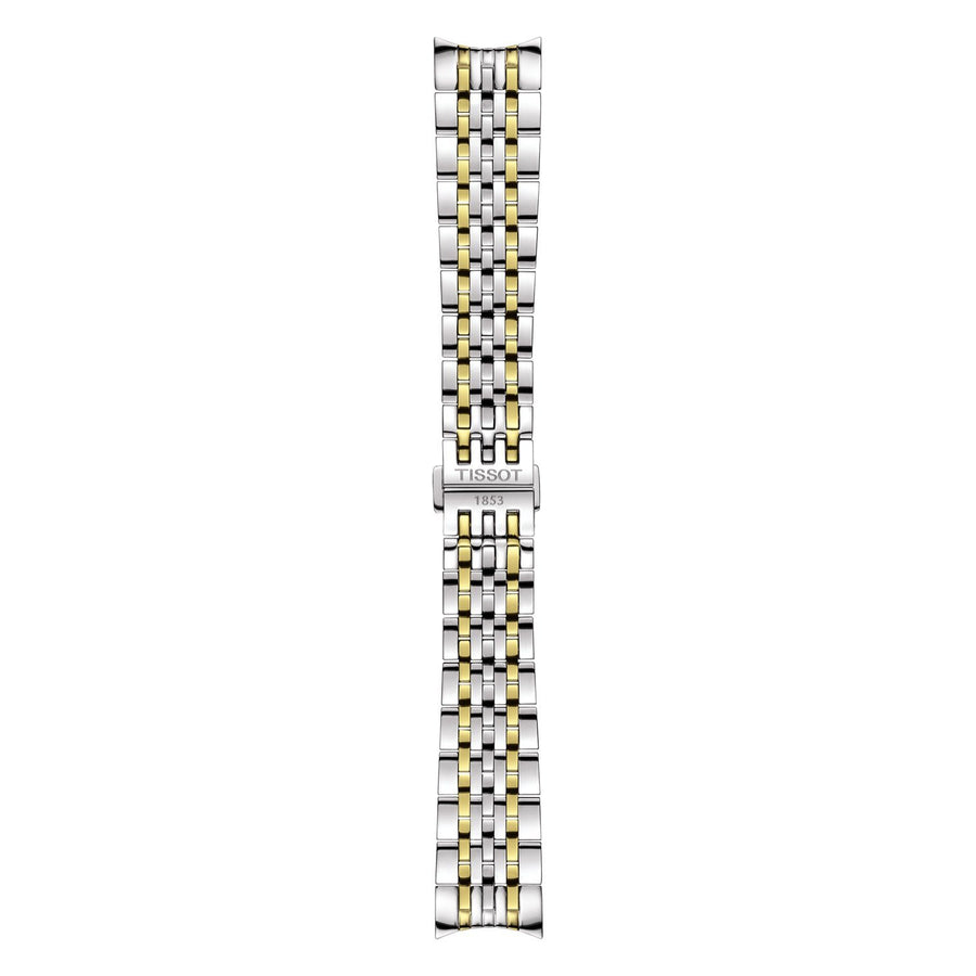 Genuine Tissot 19mm Le Locle Two-Tone Coated Steel Bracelet by Tissot