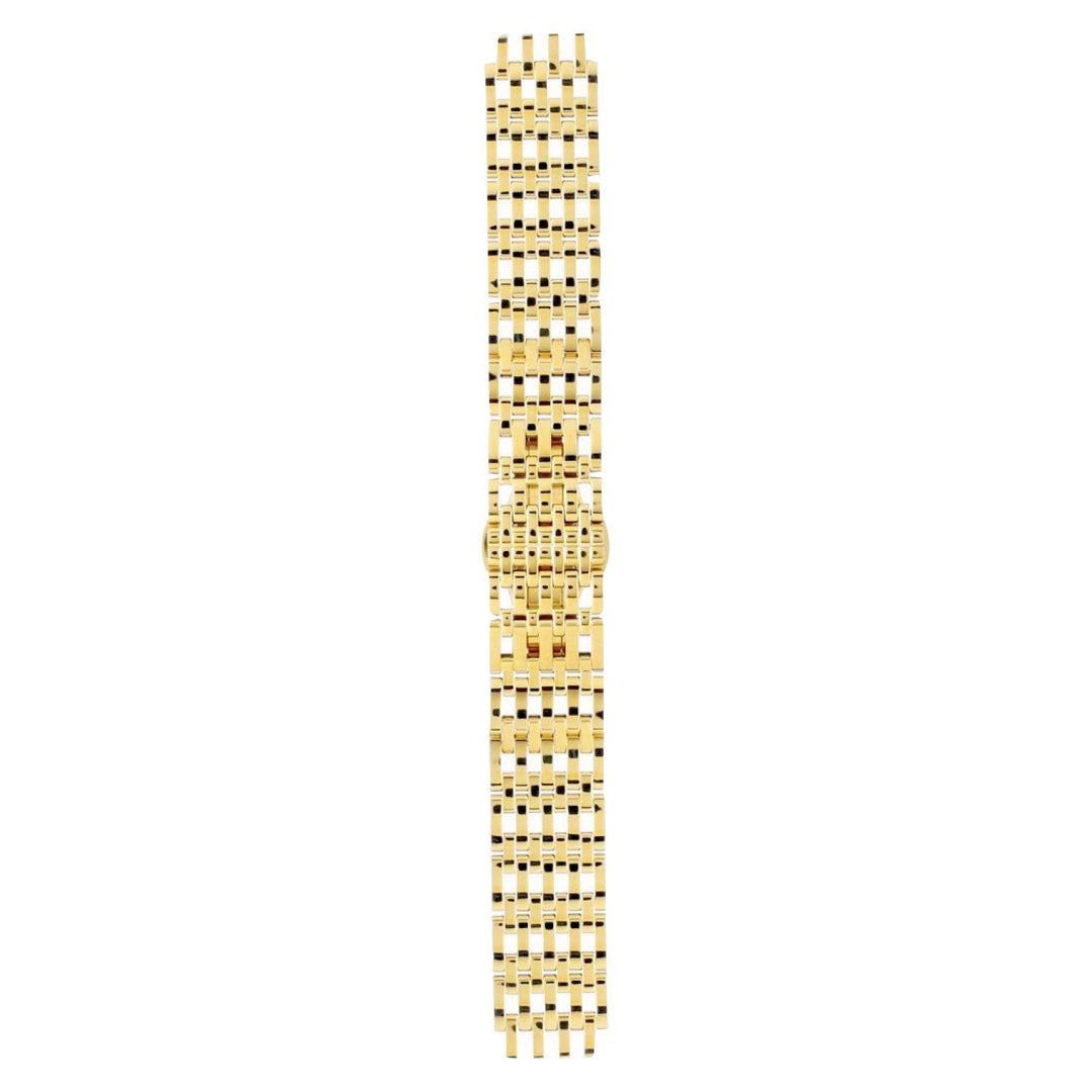 Genuine Tissot 16.8mm Six-T Gold Coated Steel Bracelet by Tissot