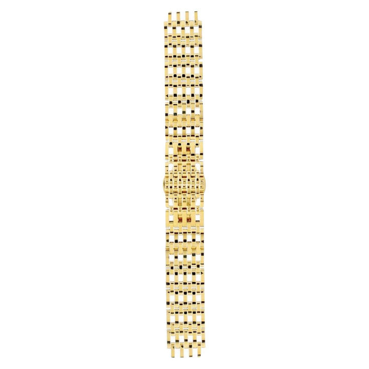 Genuine Tissot 16.8mm Six-T Gold Coated Steel Bracelet by Tissot