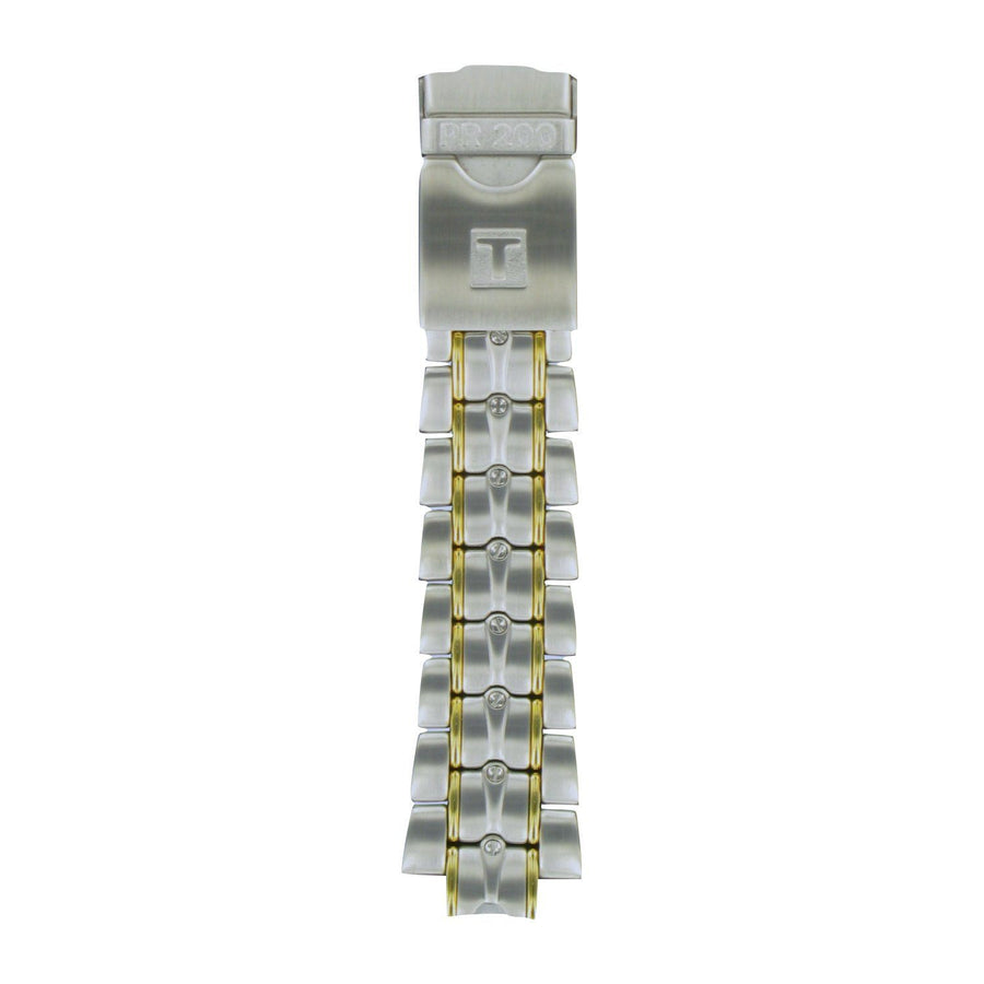 Genuine Tissot 22mm Two-Tone Coated Steel Bracelet by Tissot