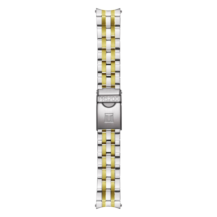 Genuine Tissot 19mm PRC200 Two-Tone Coated Steel Bracelet by Tissot