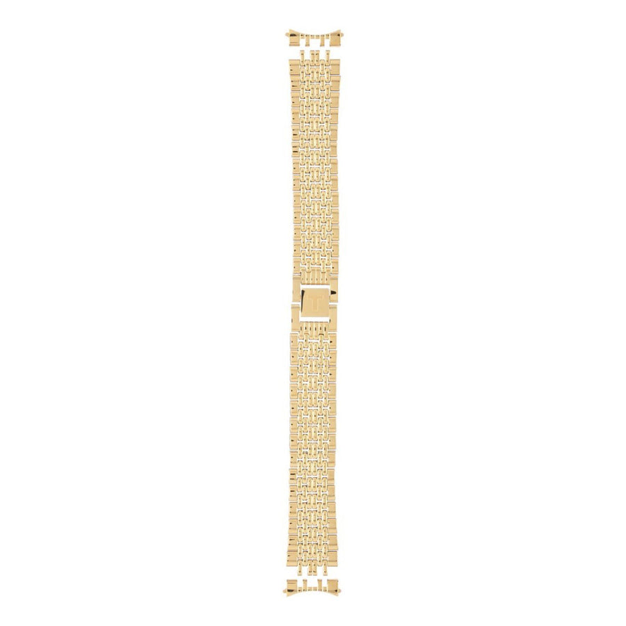 Genuine Tissot 18mm Desire Gold toned steel bracelet by Tissot