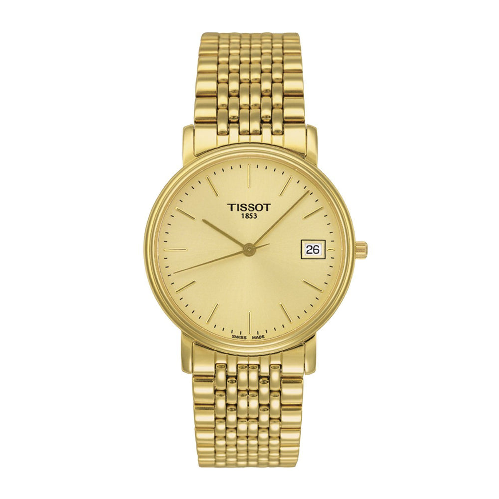 Tissot 18mm Desire Gold toned steel bracelet image