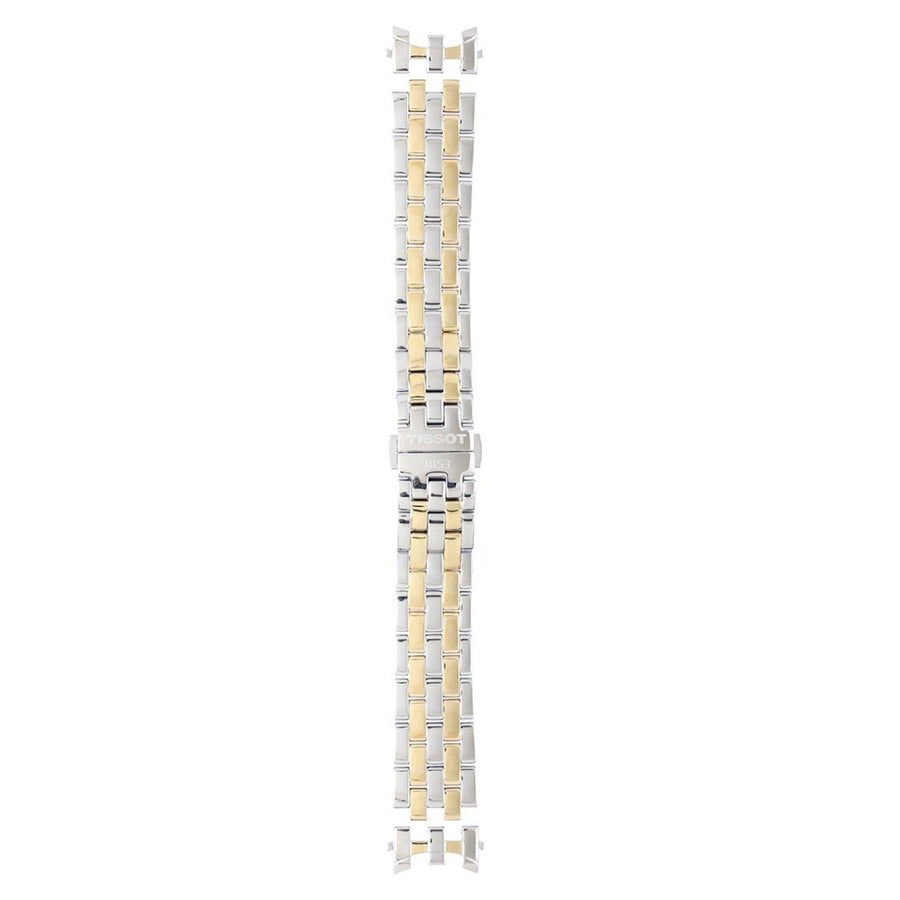 Genuine Tissot 20mm Ballade Two-Tone Coated Steel Bracelet by Tissot