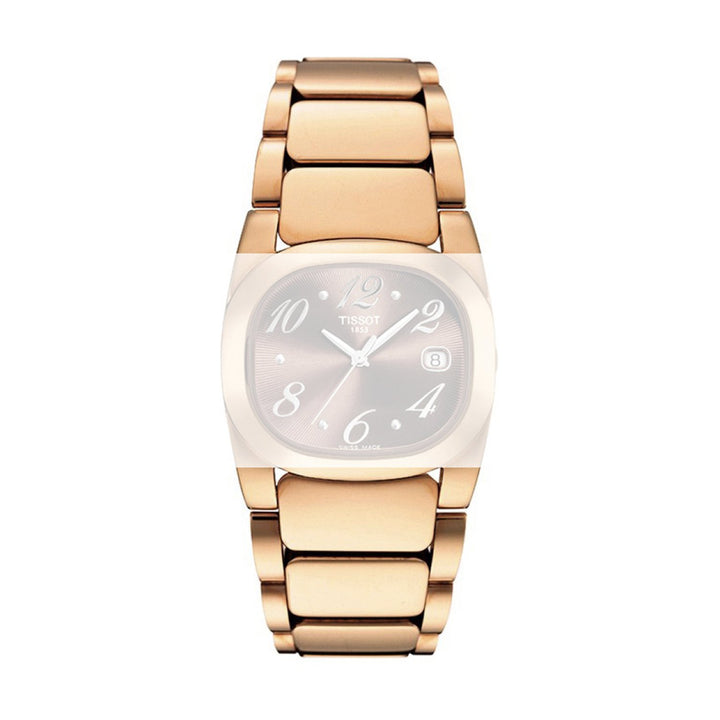 Genuine Tissot 26mm T-Moments ll Rose Gold Coated Steel Bracelet by Tissot