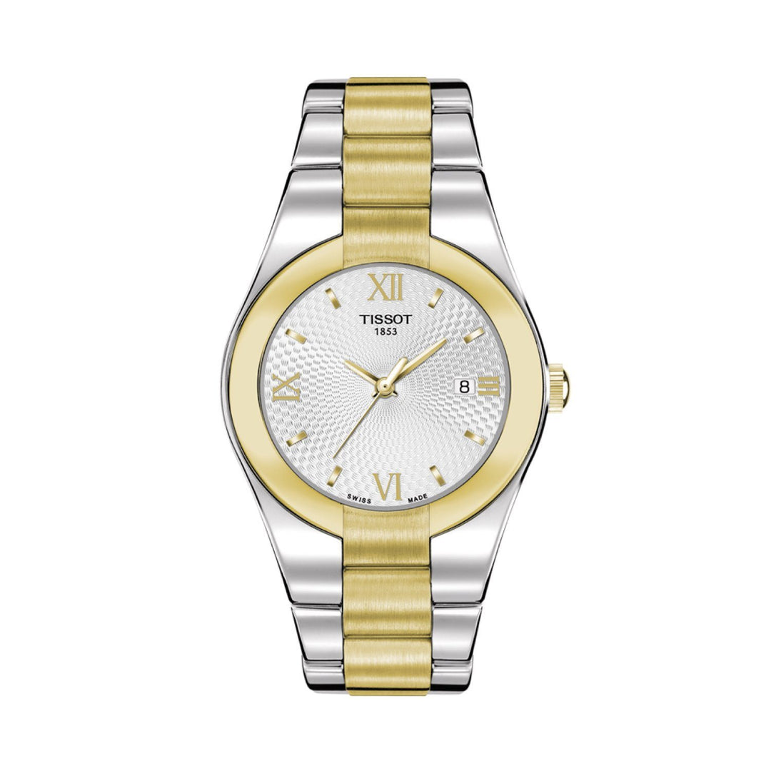 Tissot 19mm Glam'Sport Two-Tone Coated Steel Bracelet image