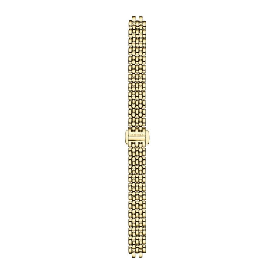 Genuine Tissot 10mm Lovely Gold Coated Steel Bracelet by Tissot