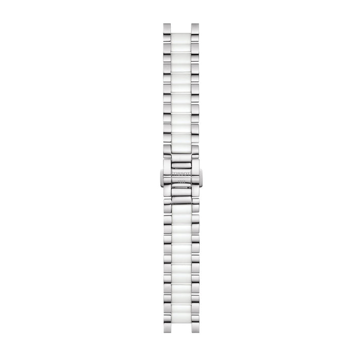 Tissot 16mm Ceramic White ceramic and steel bracelet image