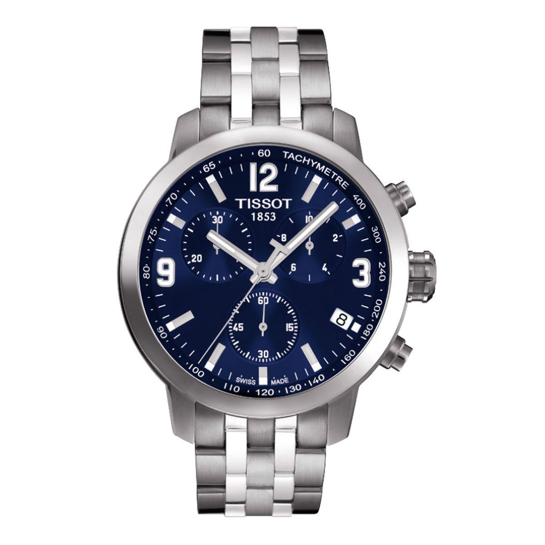 TISSOT PRC 200 CHRONO SEASTAR 1000 STEEL BRACELET image