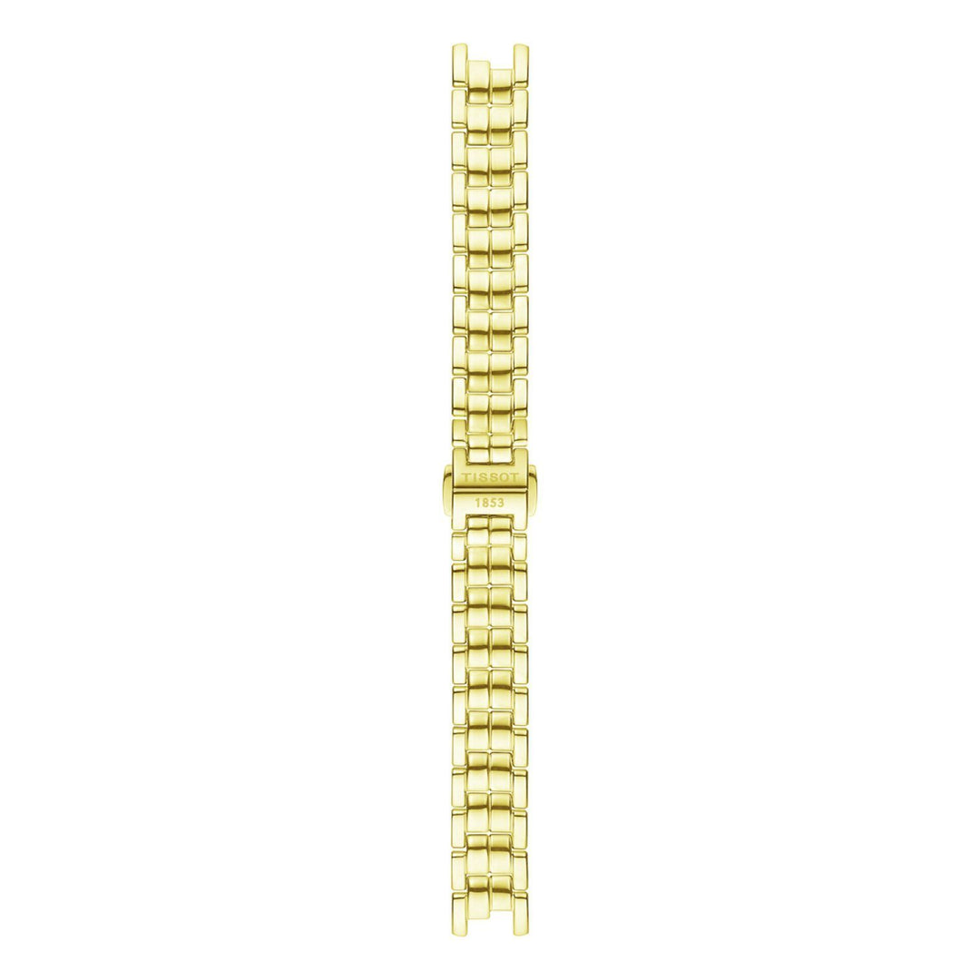 Genuine Tissot 12mm Flamingo Gold Coated Steel Bracelet by Tissot