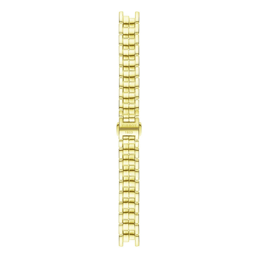 Genuine Tissot 12mm Flamingo Gold Coated Steel Bracelet by Tissot