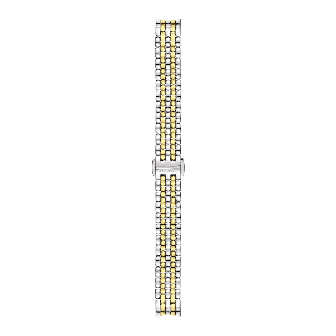 Genuine Tissot 12mm Bella Ora Two-Tone Coated Steel Bracelet by Tissot