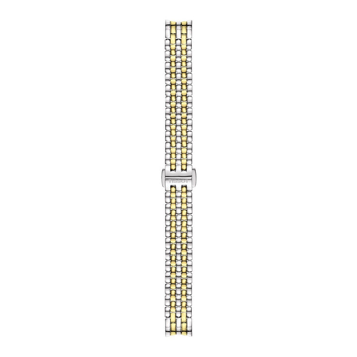 Genuine Tissot 12mm Bella Ora Two-Tone Coated Steel Bracelet by Tissot