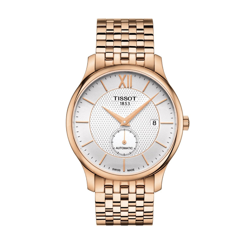 Tissot 20mm Tradition Rose Gold Coated Steel Bracelet image