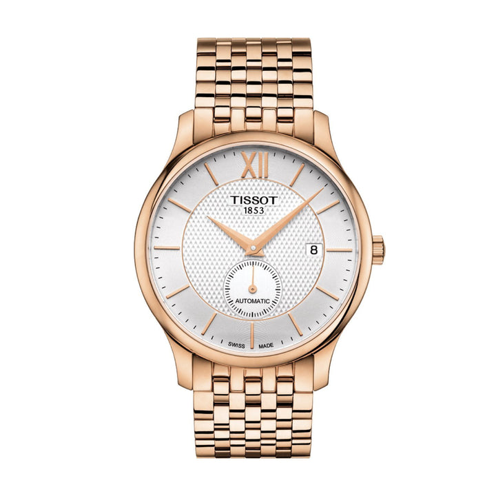 Tissot 20mm Tradition Rose Gold Coated Steel Bracelet image