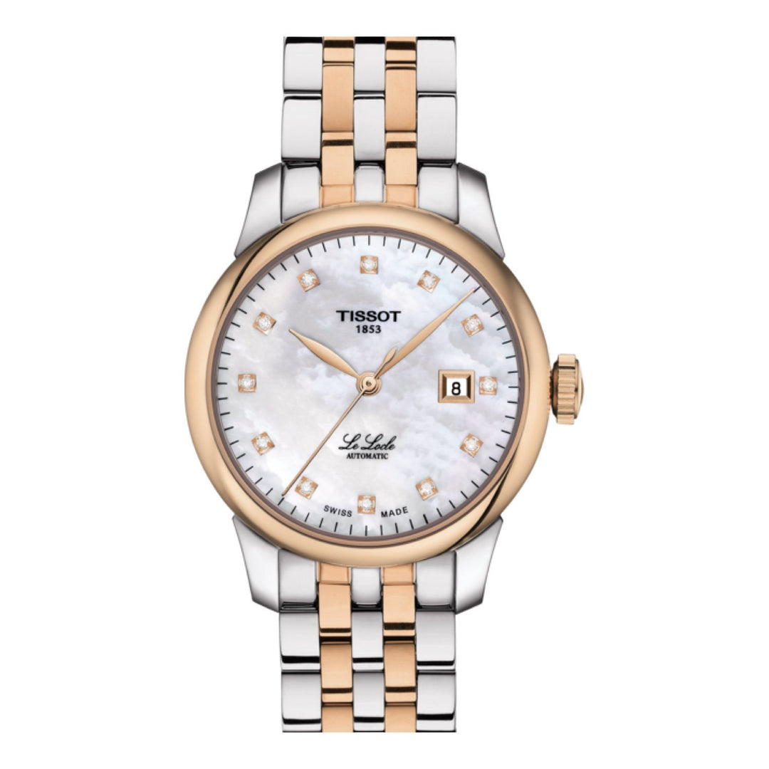 Tissot 14mm Le Locle Two Tone Rose Steel Bracelet image