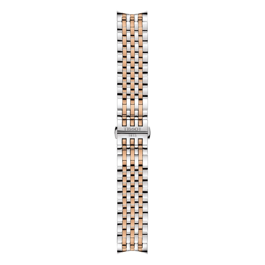 Tissot 22mm Tradition Two-Tone Rose Steel Bracelet image