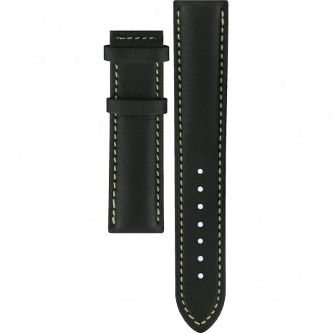 Tissot Strap T610025414 PRC 200 Black Leather Strap 19mm image