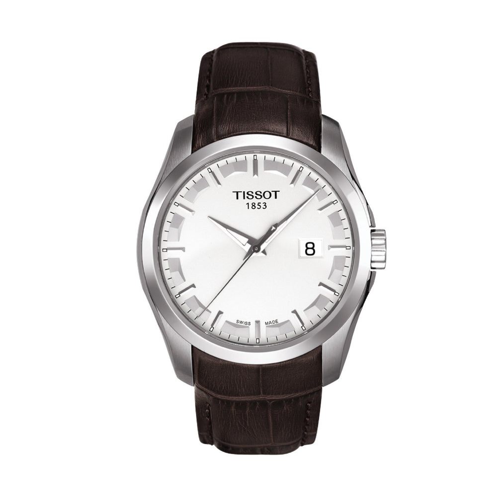 Tissot 22mm Brown Leather Strap image