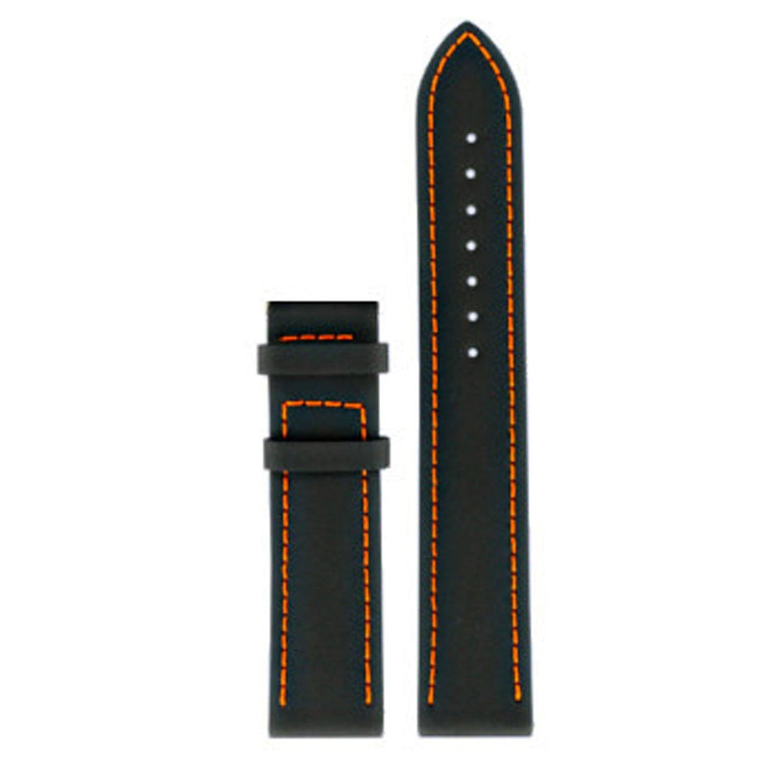 Tissot Strap T610033933 PRC 200 Black Leather Strap 19mm image