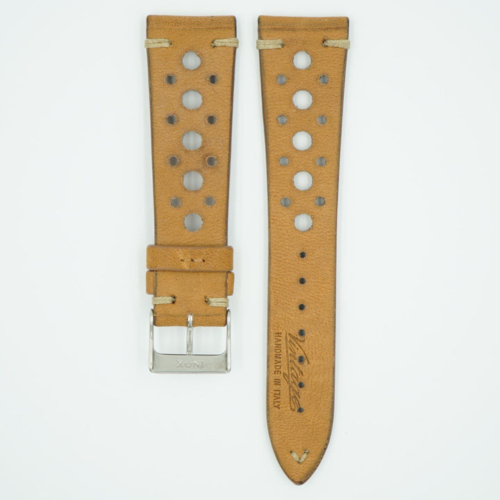 Alder Tan Vintage Racing Leather Watch Strap image