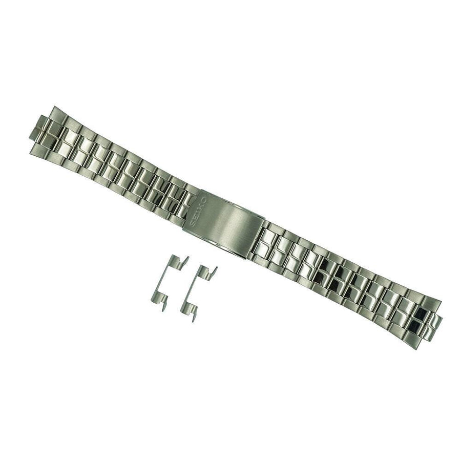 seiko 19mm stainless steel watch bracelet