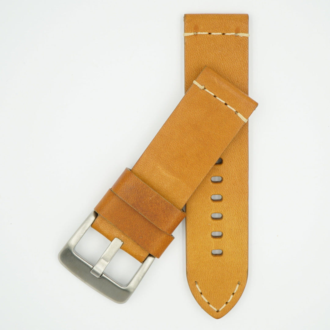 Thick Vintage Tan Leather Strap image