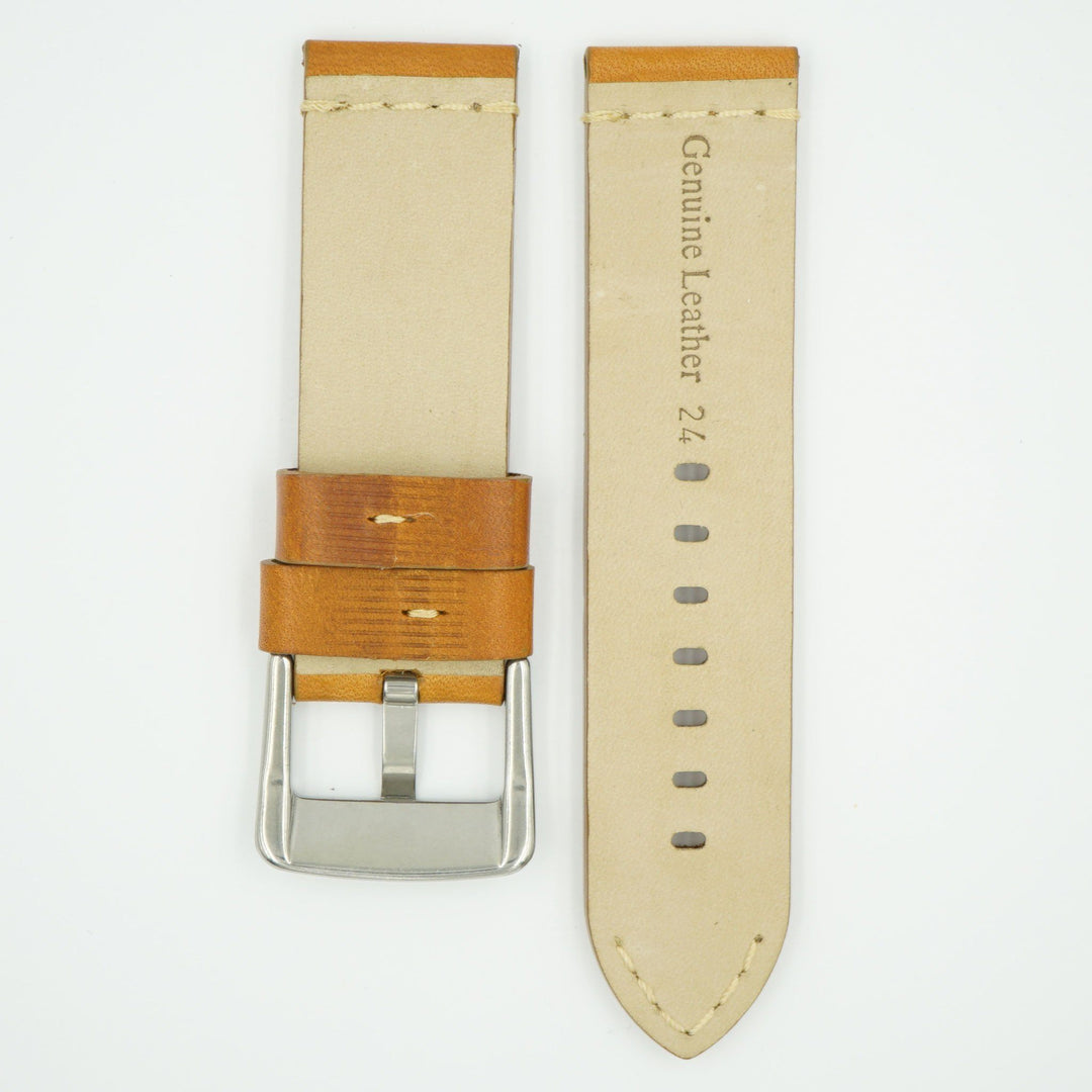 Thick Vintage Tan Leather Strap image