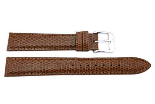 ZRC Genuine Calfskin Lizard Grain Leather Watch Strap image